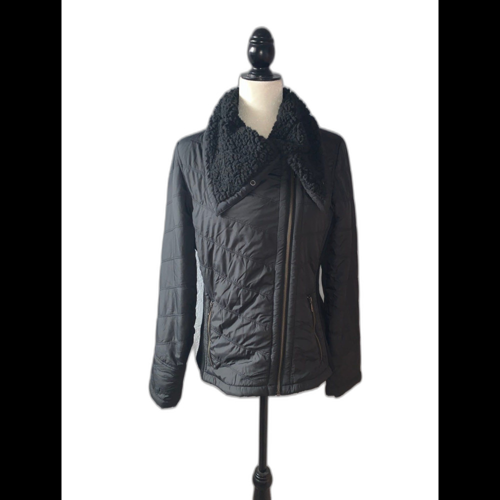 Prana Diva Jacket Faux Fur Sherpa Winter Multi Wear
